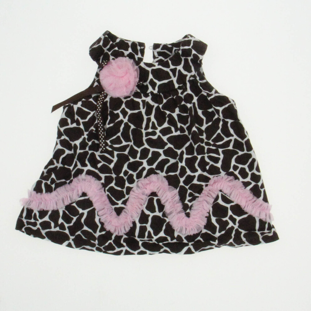 Rare, Too! Girls Brown | White Blouse size: 18 Months